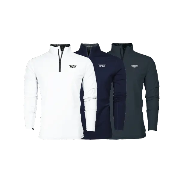 Cadillac Men's Quarter Zip By Greyson 1