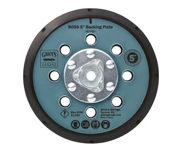 Griots Garage Boss 5 Inch Backing Plate 1