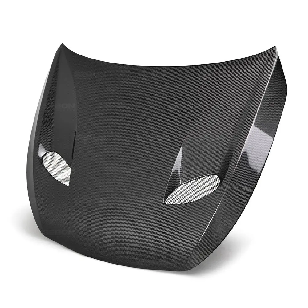Seibon Tsii-Style Carbon Fiber Hood For 2017-2020 Infiniti Q60 1