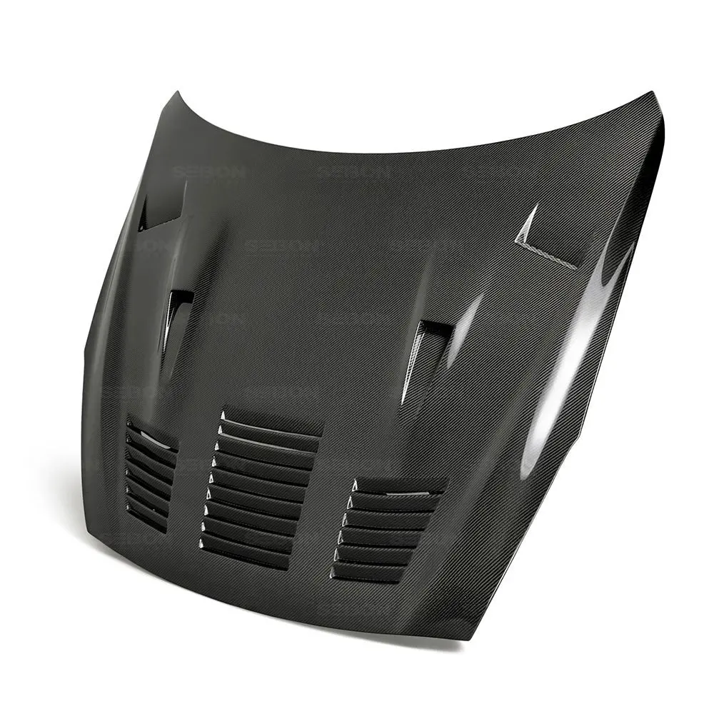 Seibon Carbon Fiber Gtii-Style Hood For 2017-2019 Nissan Gt-R R35 1