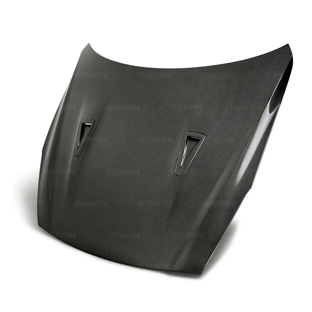 Seibon Carbon Fiber Oem-Style Hood For 2017-2019 Nissan Gt-R R35 1