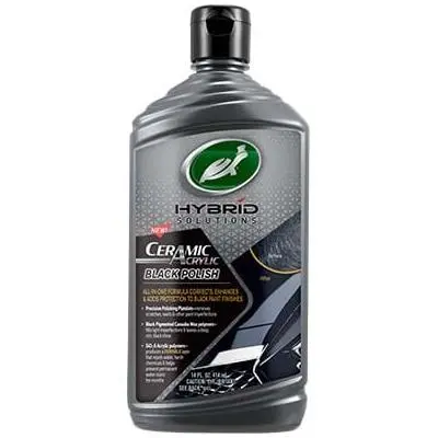 Turtle Wax Hs Ceramic Acrylic Black Polish 14Oz 1
