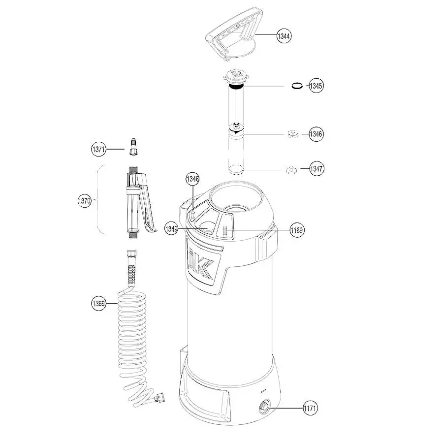 Ik Window Tint & Ppf Sprayer Replacement Parts 1