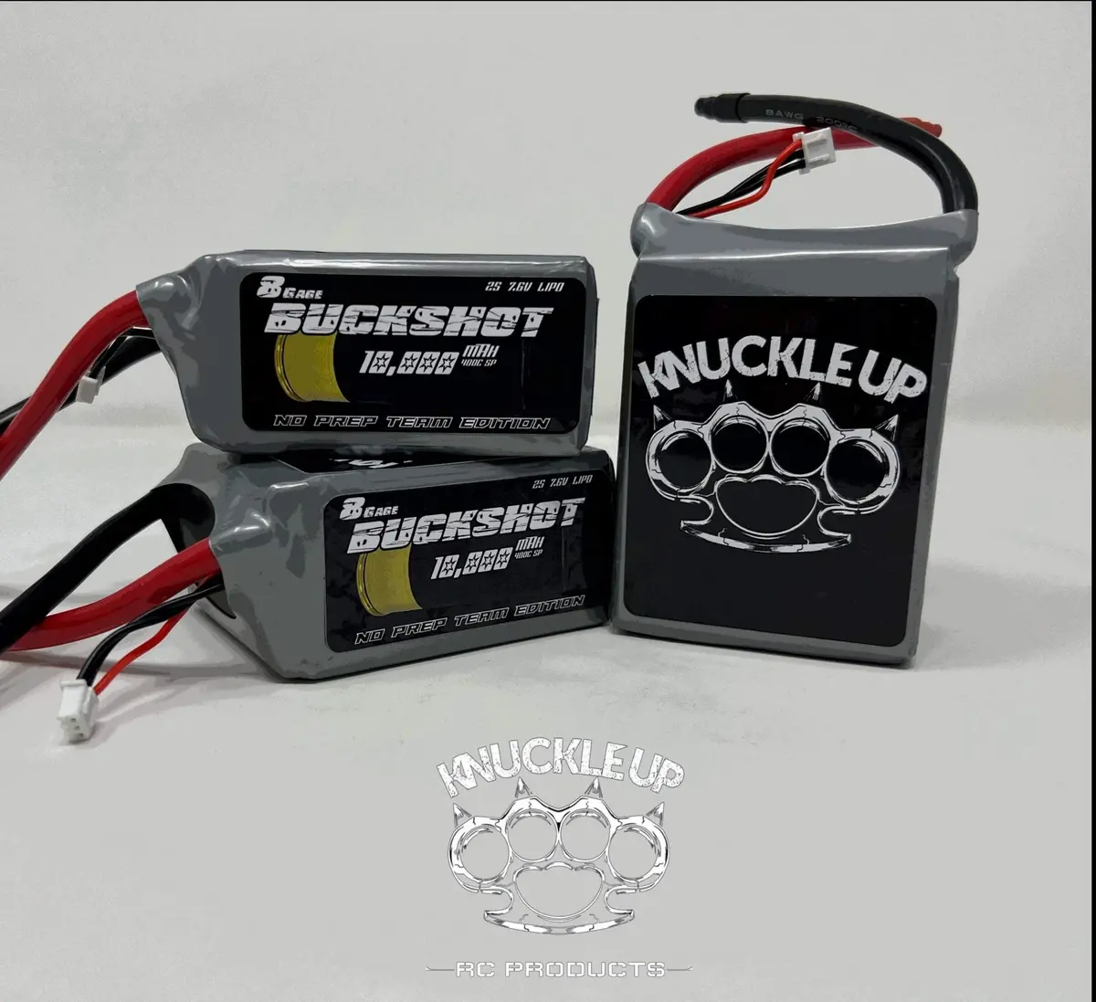 Knuckle Up “Buckshot” 10000Mah  (2S5p) 400C Burst 1