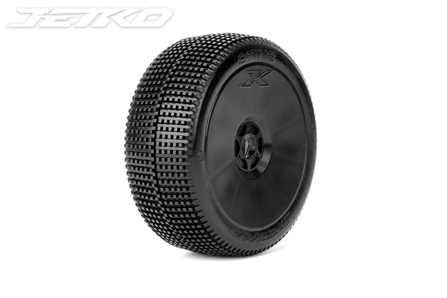 Jetko Sting 1/8 Buggy Pre-Glued Tires (Pair) 2