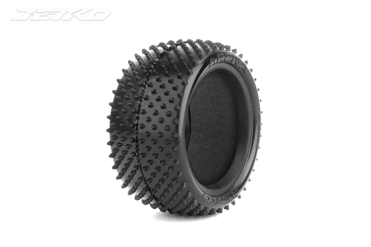 Jetko Arena 1/10 Rear Buggy Carpet Tires 1