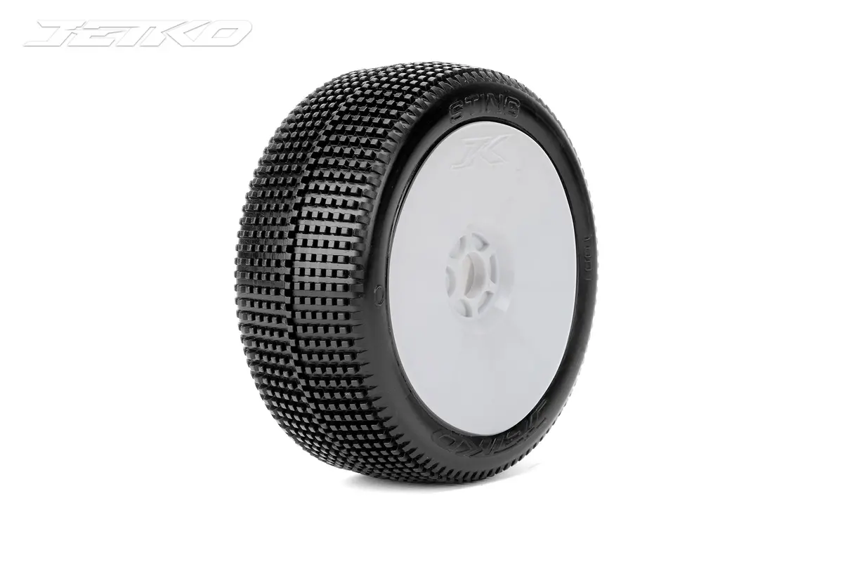 Jetko Sting 1/8 Buggy Pre-Glued Tires (Pair) 3