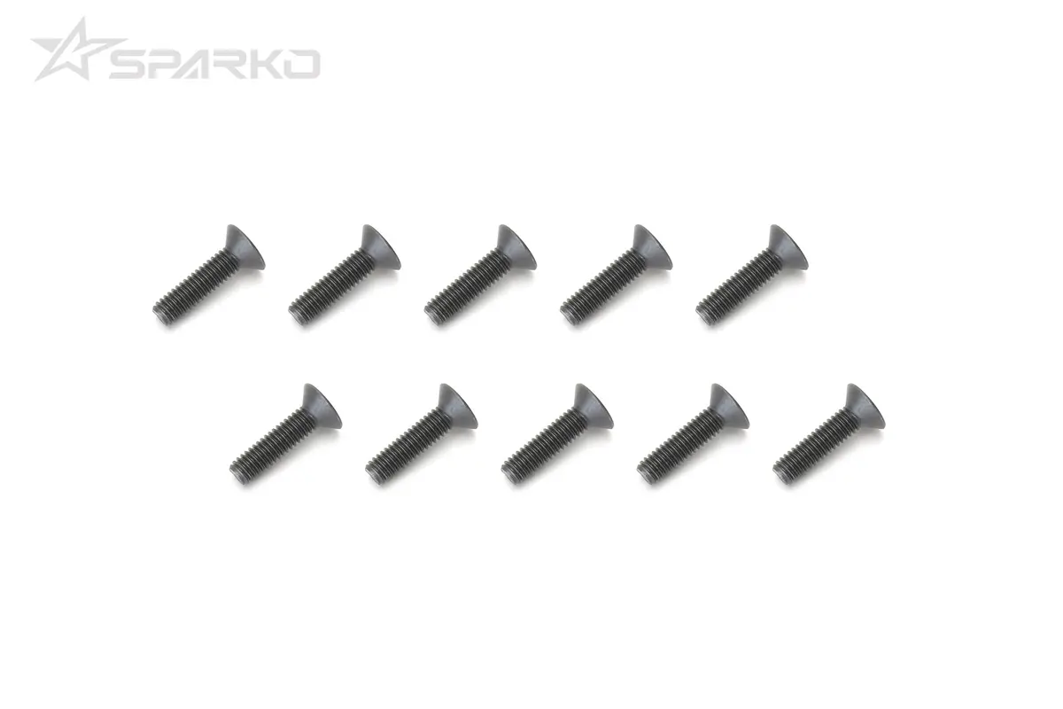 Flat Screw M4x16mm (10Pcs) 1