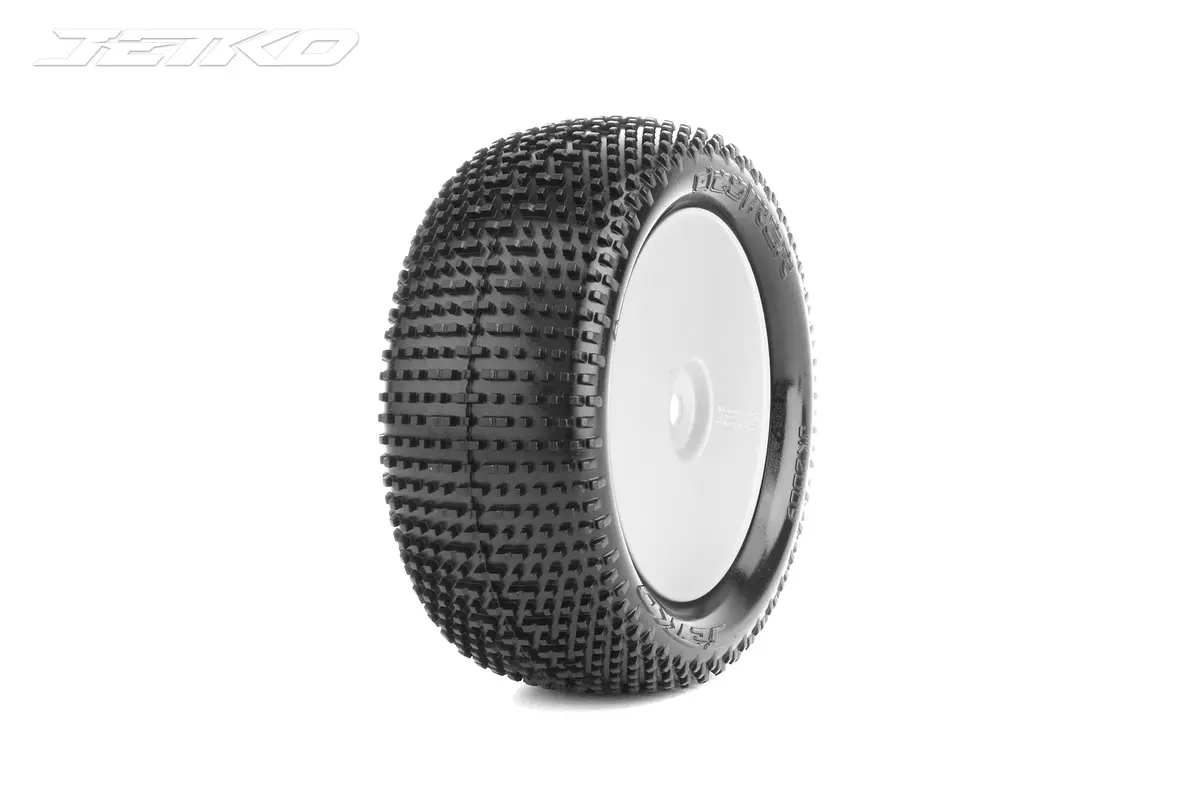 Jetko Desirer 1/10 4Wd Front Buggy Mounted Tires (Pre-Glued) 1