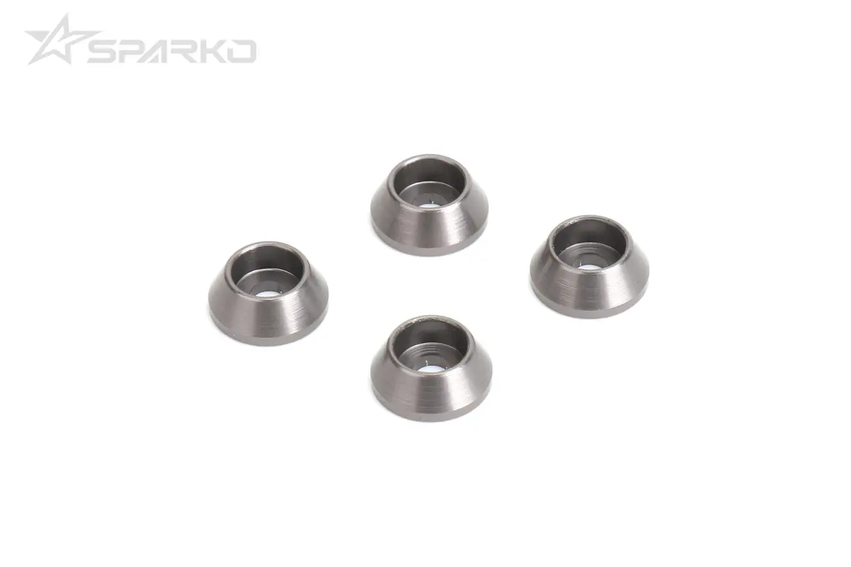 Sparko F8 Aluminum Shock Tower Washers (Blue Grey) (F84022-Bg) 1
