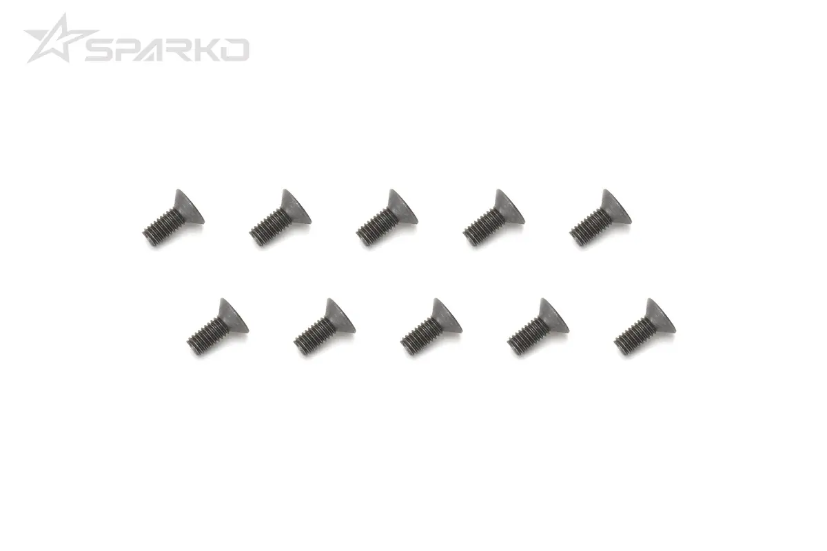 Flat Screw M4x10mm (10Pcs) 1
