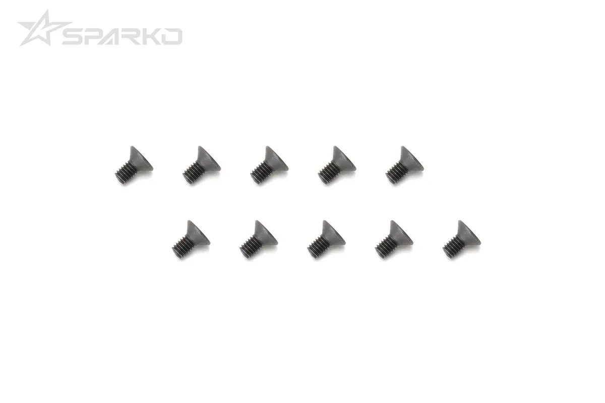 Flat Screw M4x8mm (10Pcs) 1
