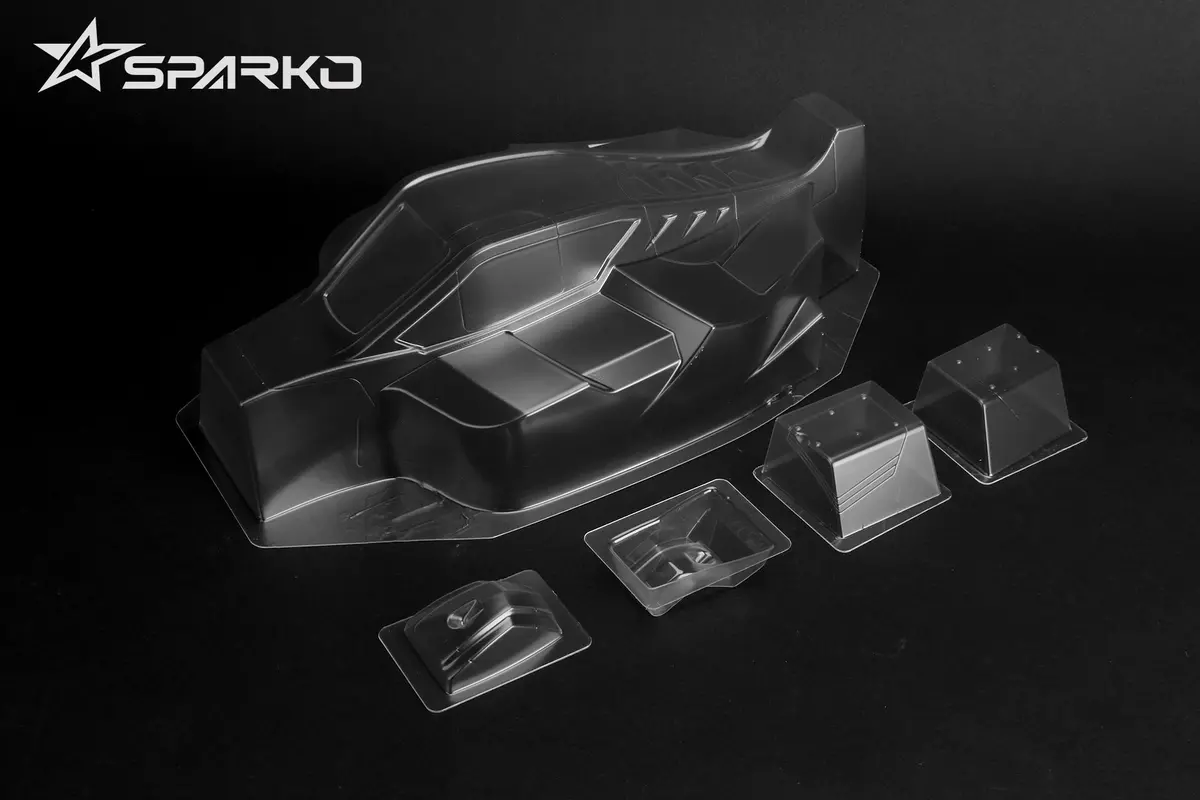 Sparko F8 Buggy Body (Clear) (F81031-E) 1
