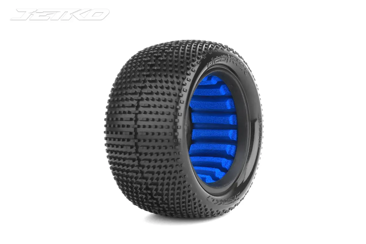 Jetko Desirer 1/10 Rear Buggy Tires W/ Insert 1