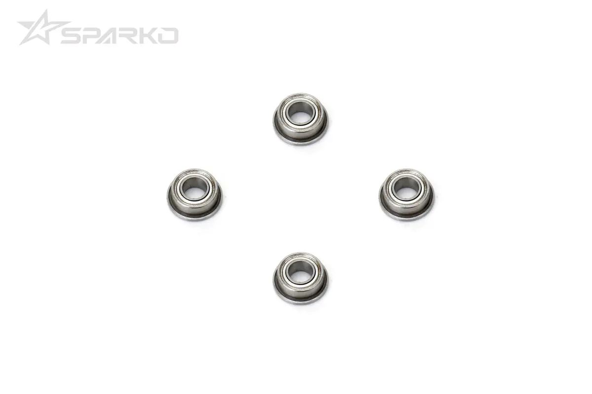 Flange Ball Bearing 3X6x2.5Mm (4Pcs) 1