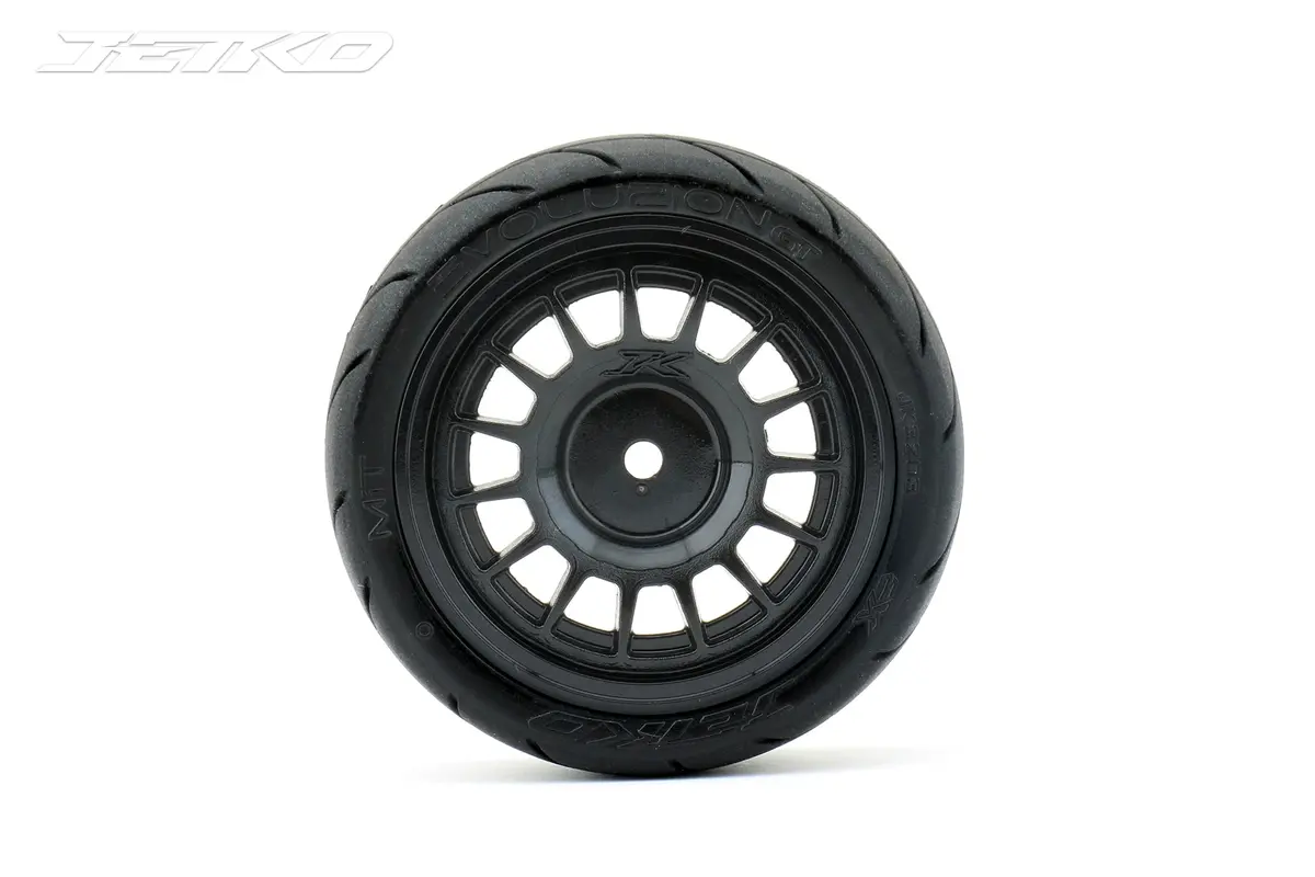 Jetko 1/10 Grand Touring Ex-Evolution Mounted Tyres (2Pc) 2