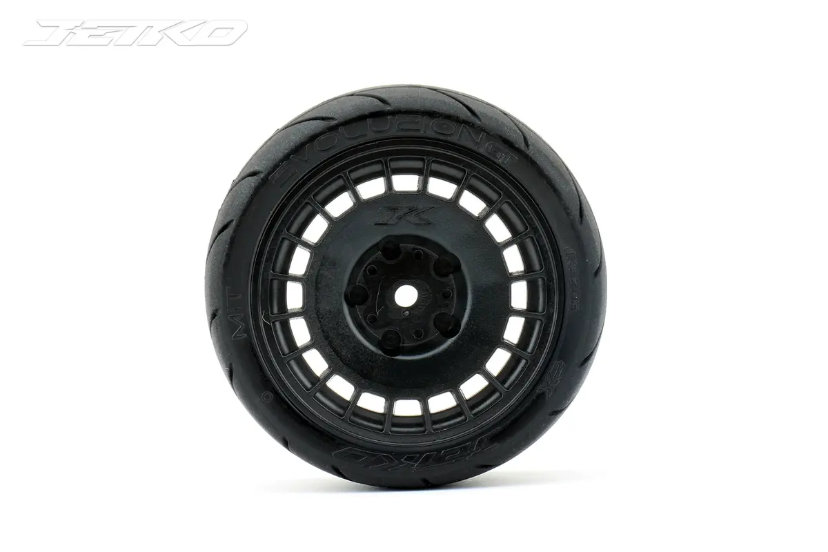 Jetko 1/10 Grand Touring Ex-Evolution Mounted Tyres (2Pc) 2