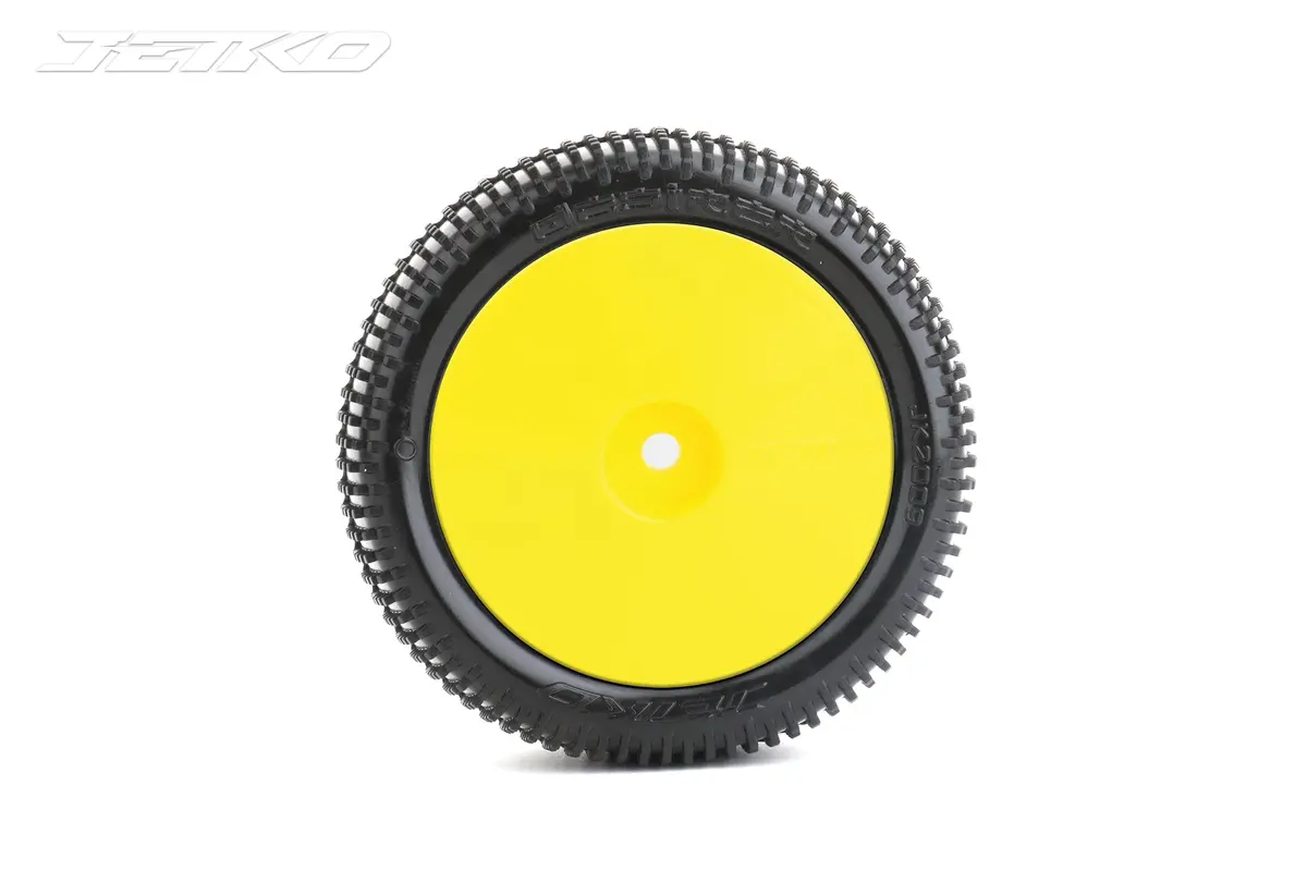 Jetko Desirer 1/10 4Wd Front Buggy Mounted Tires (Pre-Glued) 4