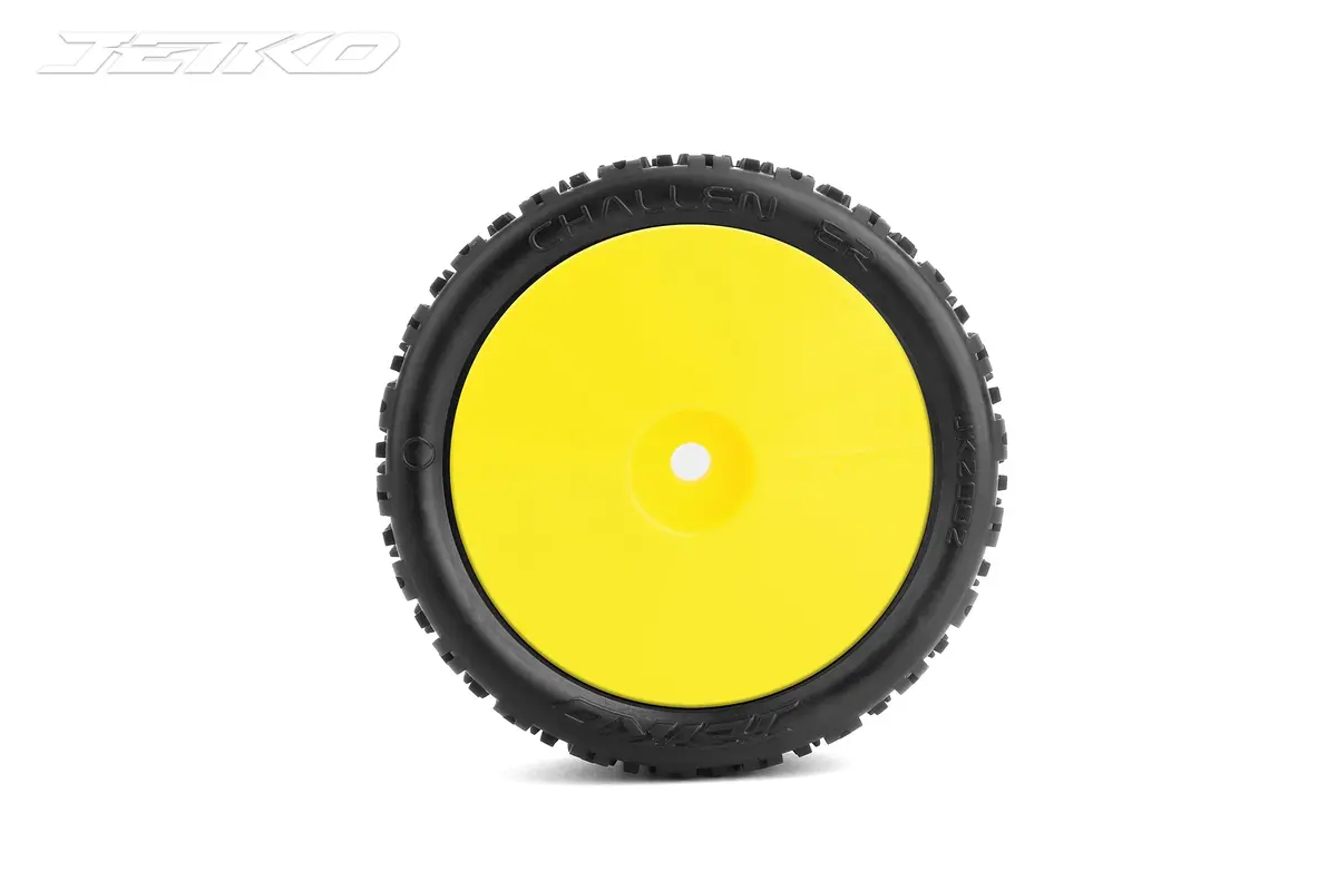 Jetko Challenger 1/10 Front 4Wd Buggy Carpet Mounted Tires (Pre-Glued) 4