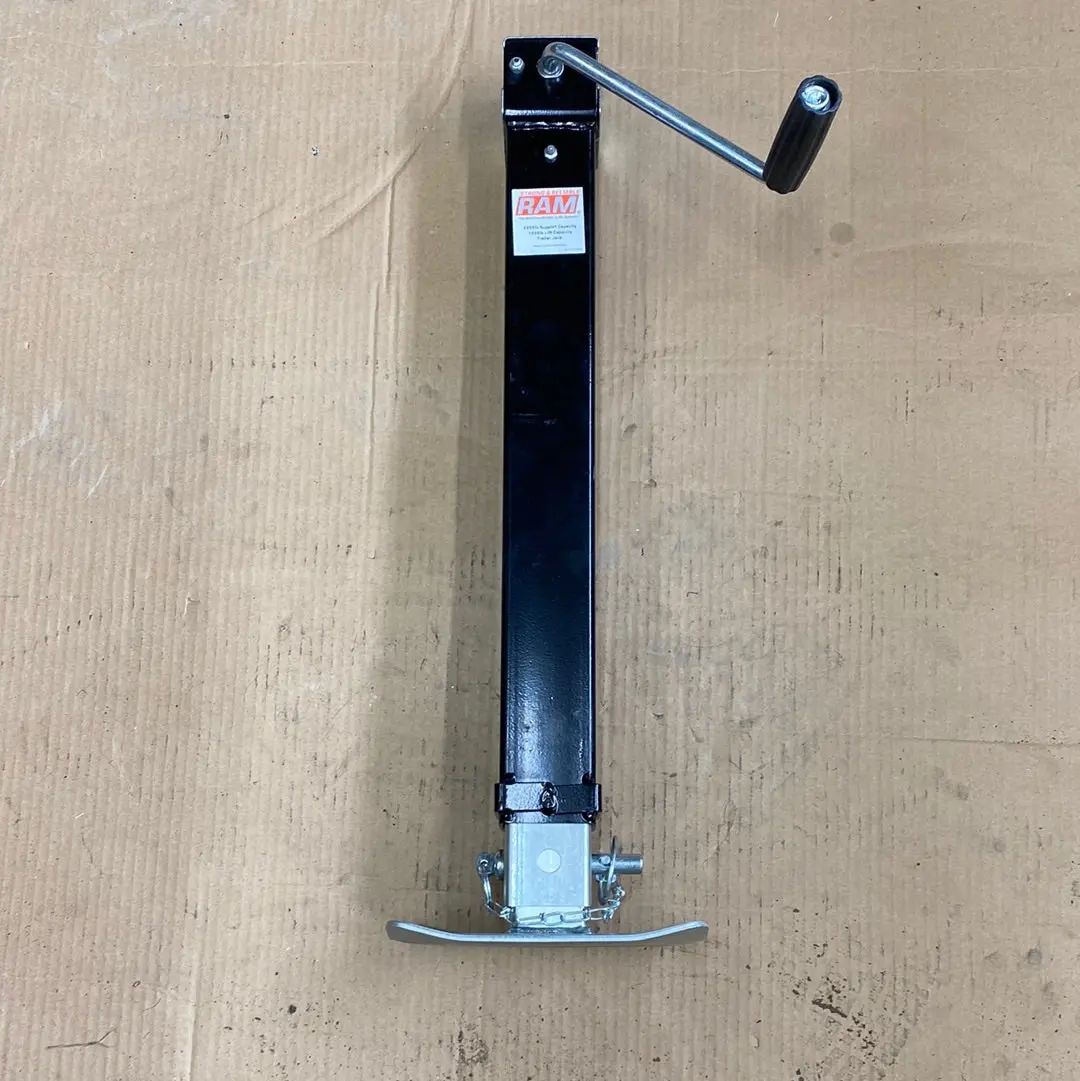 Ram Drop Leg 8K Trailer Jack Side Wind 1