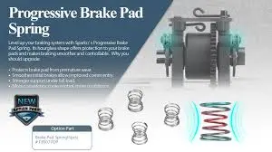 Progressive Brake Pad Spring (4Pcs) 1