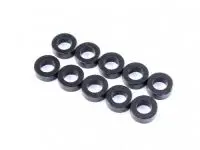 D10198 2.5X5.5X0.5Mm Aluminum Spacer (Black), 10 Pcs 1