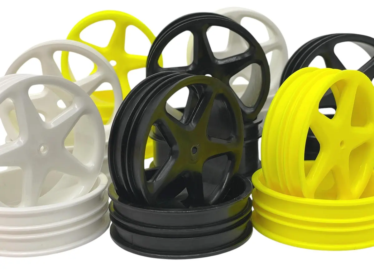 Losi Xx 5 Spoke 2Wd Set With Narrow 21Mm Front Wheel (4Pc) 1