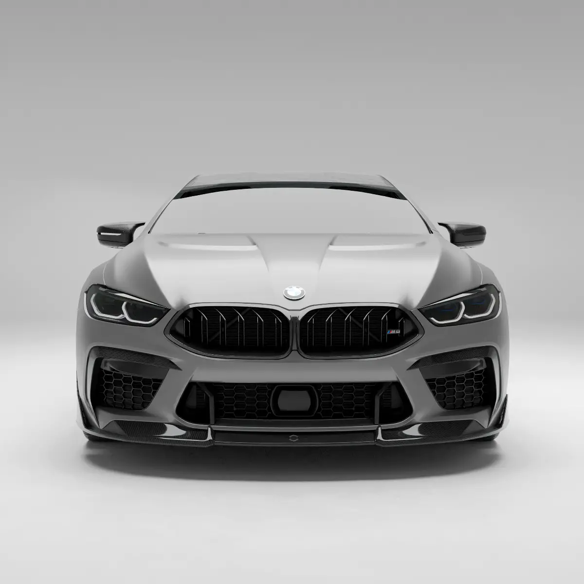 Bmw M8 F93 Carbon Fiber Air Intake Trim 1