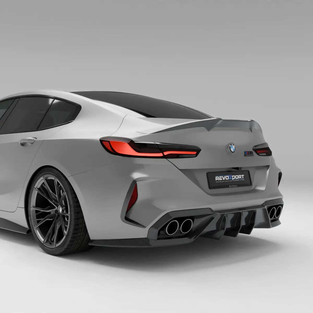 Bmw M8 F93 Carbon Fiber Rear Diffuser 1
