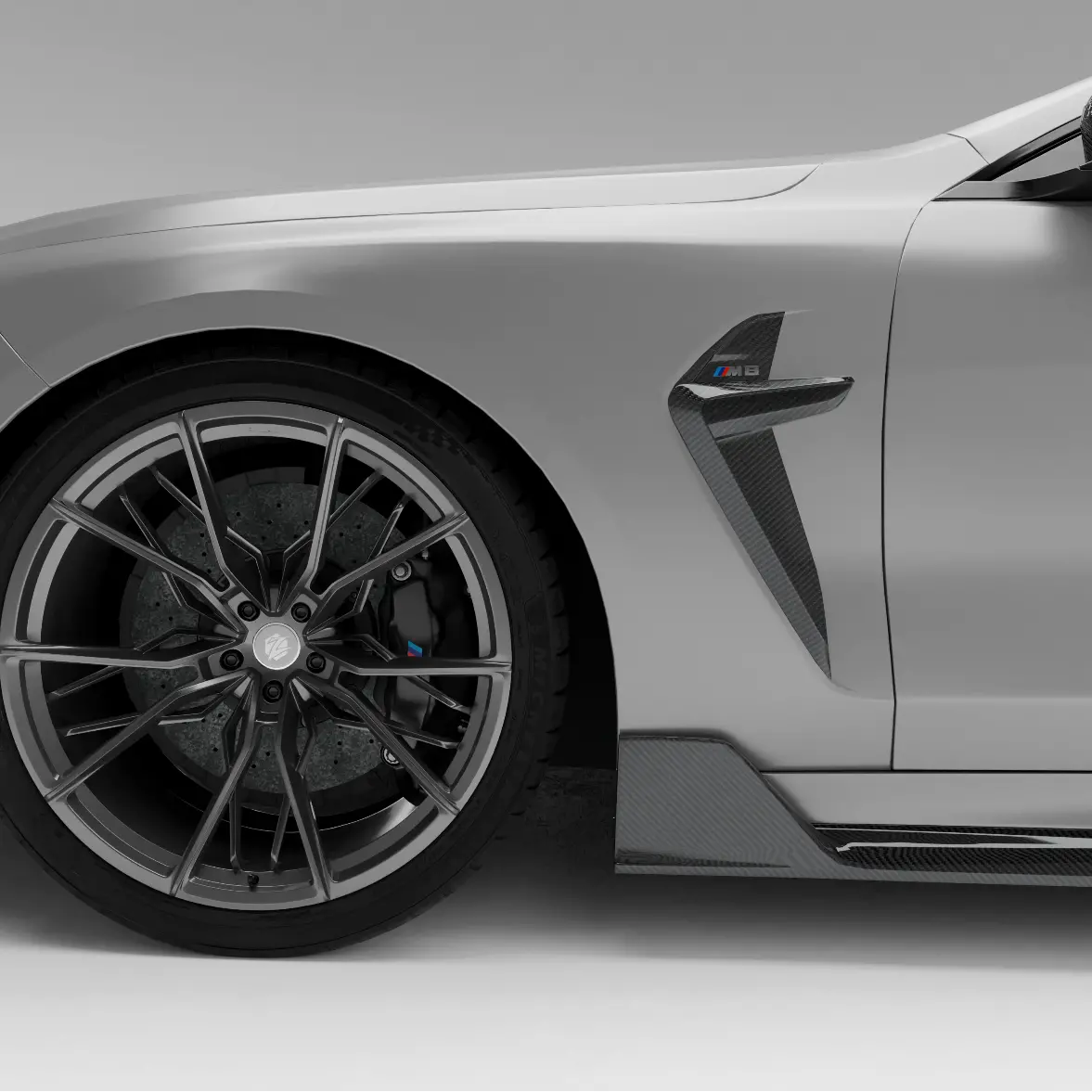 Bmw M8 F93 Carbon Fiber Side Fender Vents 1