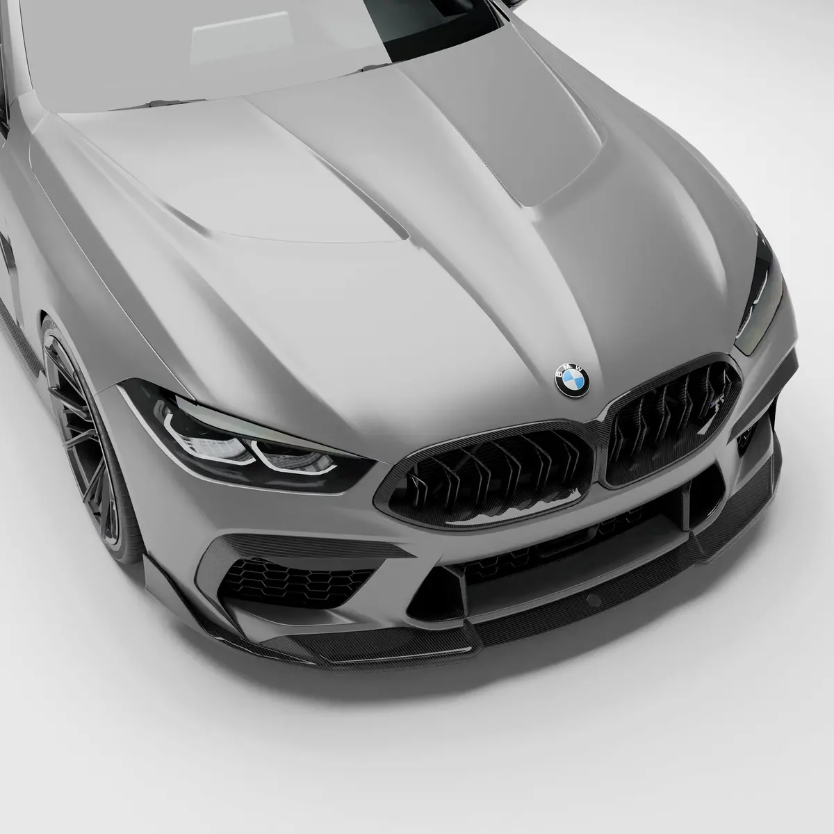 Bmw M8 F91 F92 F93 Carbon Fiber Hood 1