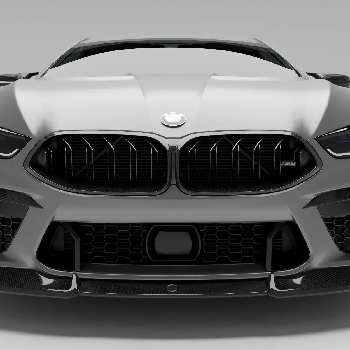 Bmw M8 F93 Carbon Fiber Front Grill 1