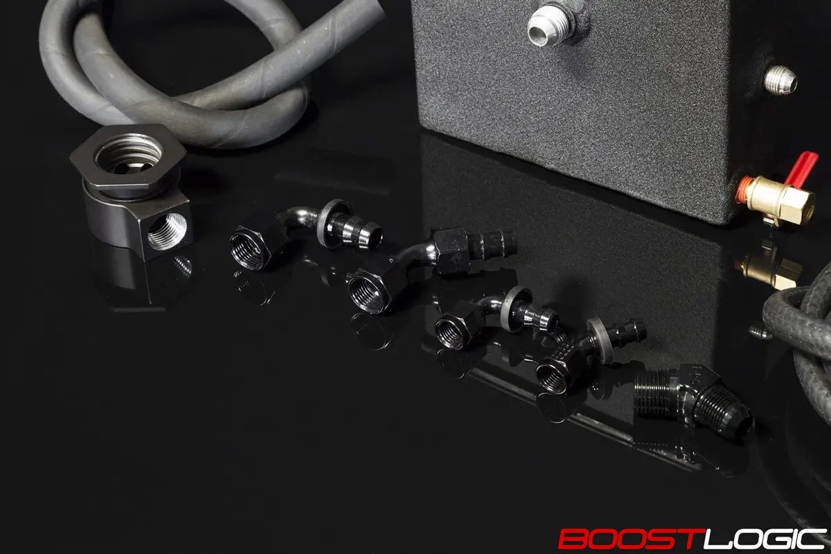 Boost Logic Engine Breathing System With Additional Oil Filler Neck Vent For Nissan Gt-R Vr38dett 3