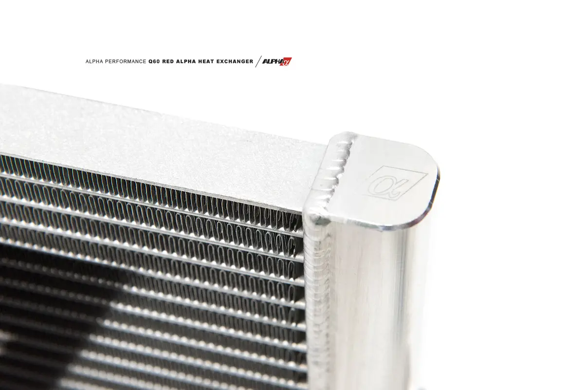 Ams Performance Infiniti Q50 / Q60 Red Alpha Heat Exchanger 2