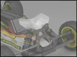 Jconcepts Aero B6 B6d Front Wing Flat Front Arm Narrow Sku: Jc0158 1