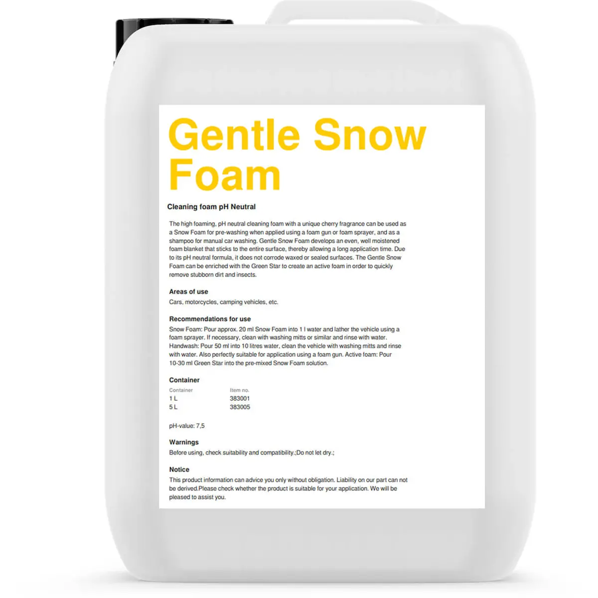 Koch Chemie Gentle Snow Foam 5L 1