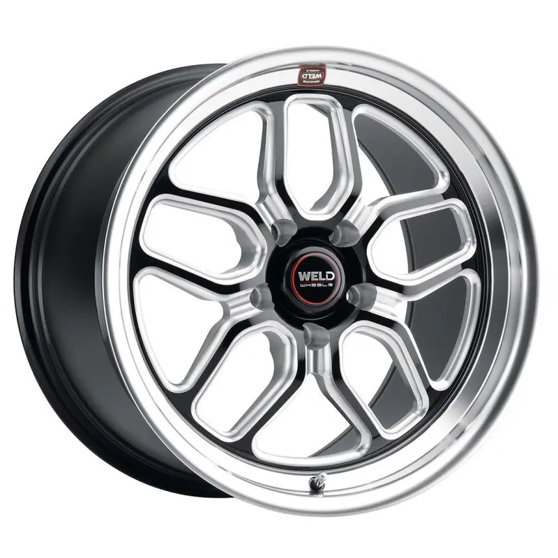 Weld Wheels Laguna S107 -- 18X9.0 5X114.3 6.1" B/S +29Mm -- Gloss Black 1