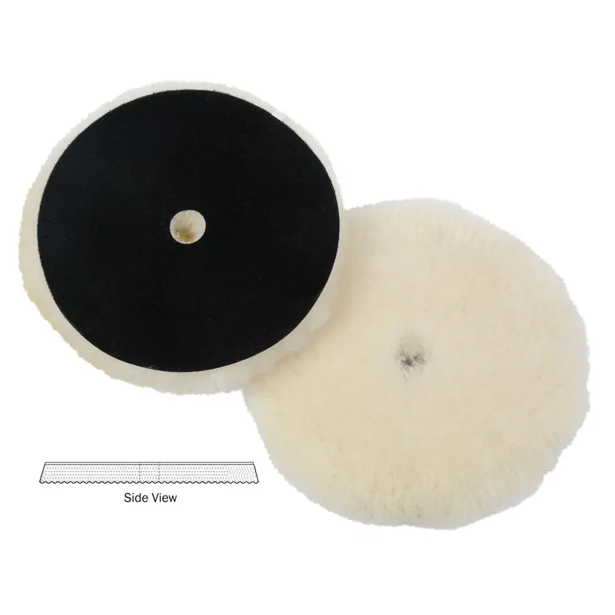 Lake Country 6.25" Low Lint Wool Pads Extra Cut 1