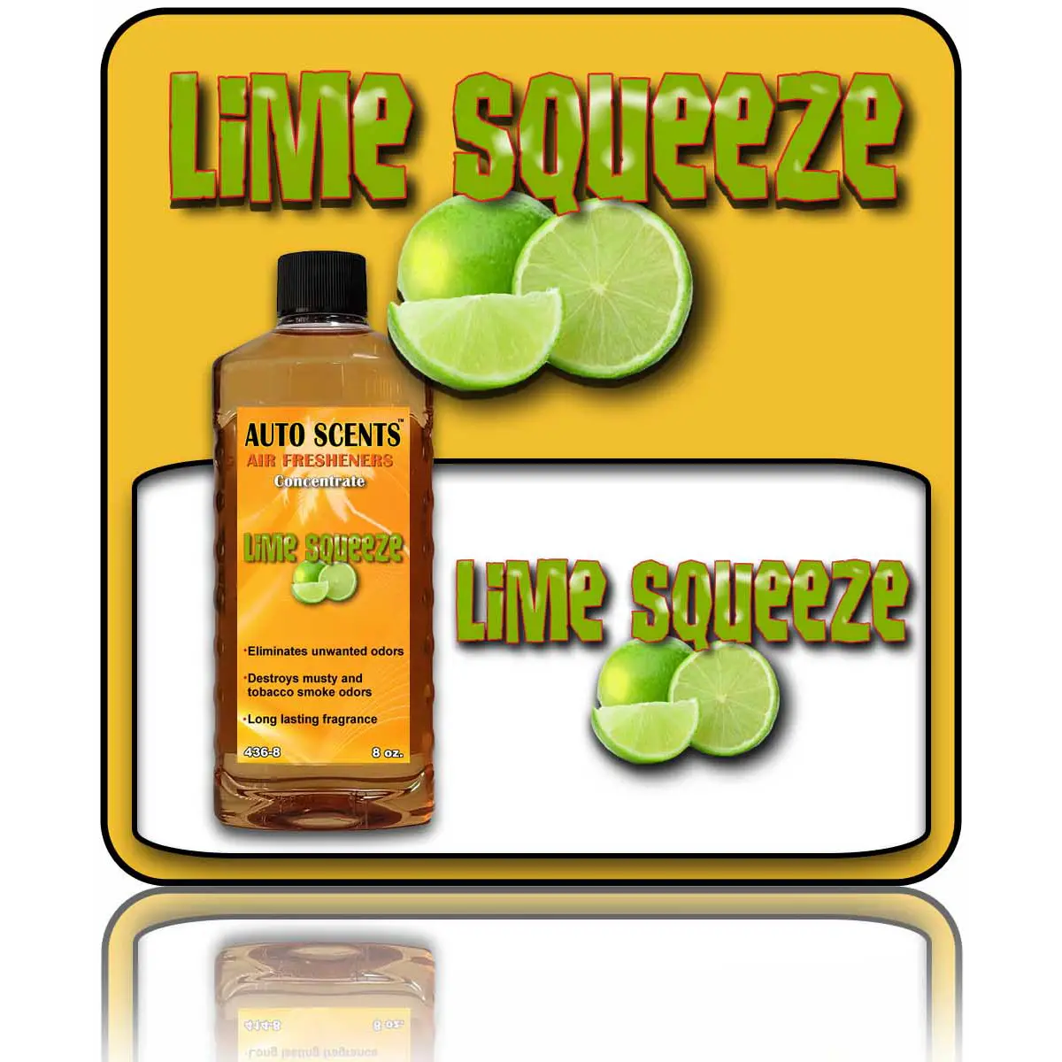 Autoscent Lime Squeeze Air Freshener Concentrate 8Oz 1