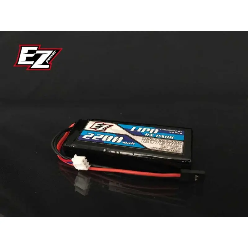 Ezpower 2S 7.4V 2200Mah Rx/Tx Lipo Battery 1