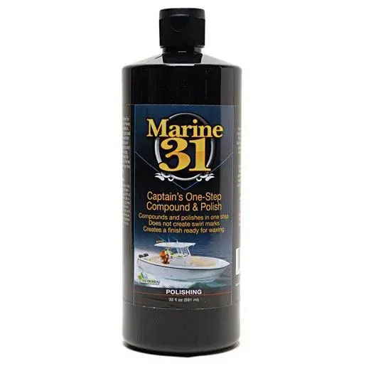 Marine 31 Captain’S One-Step Compound & Polish 32Oz 1