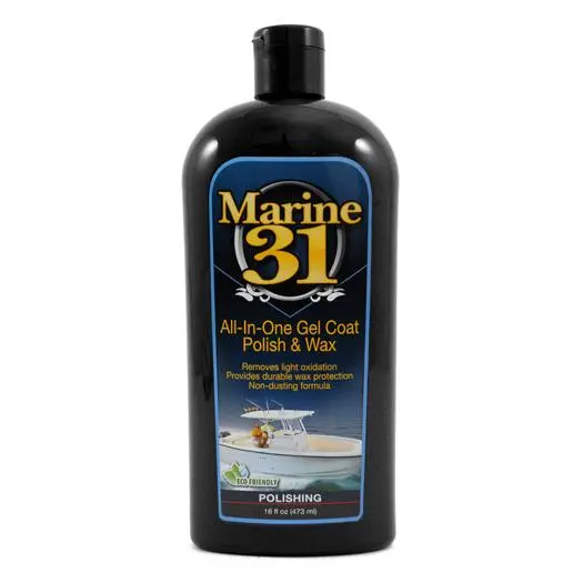 Marine 31 All-In-One Gel Coat Polish And Wax 16Oz 1