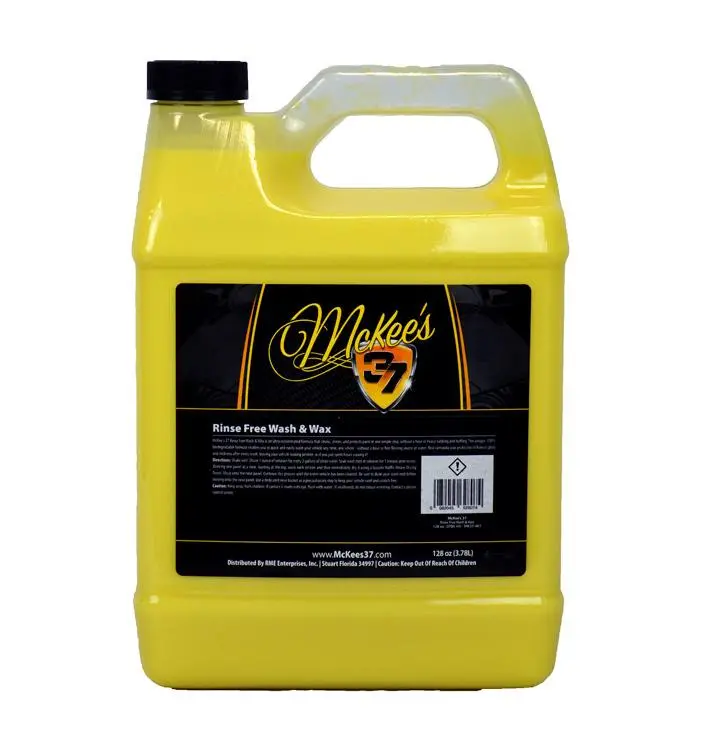 Mckee's 37 N914 Rinse Free Wash & Wax 128Oz 1