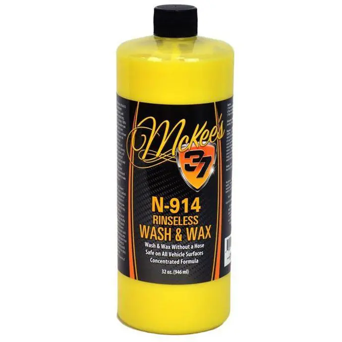 Mckee's 37 N914 Rinse Free Wash & Wax 32Oz 1