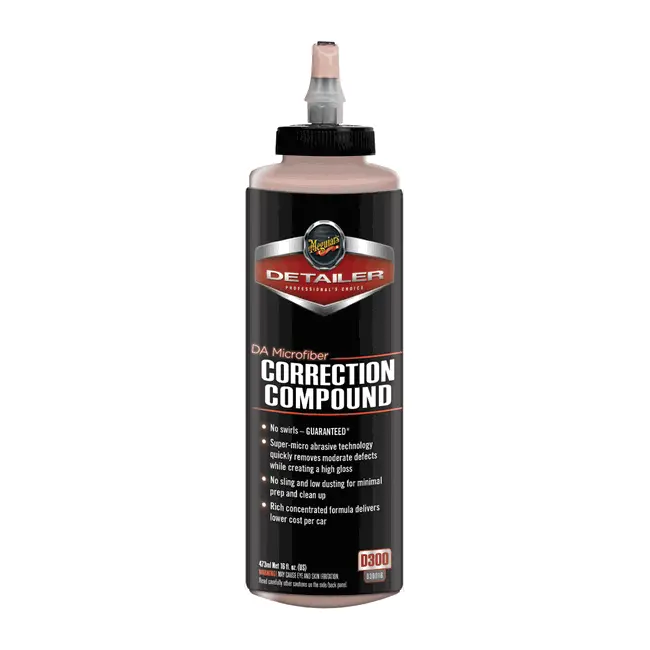 Meguiar's D300 Da Microfiber Correction Compound 16Oz 1