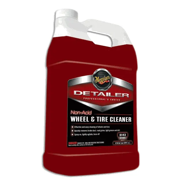 Meguiar's D143 Non-Acid Wheel & Tire Cleaner 128Oz 1