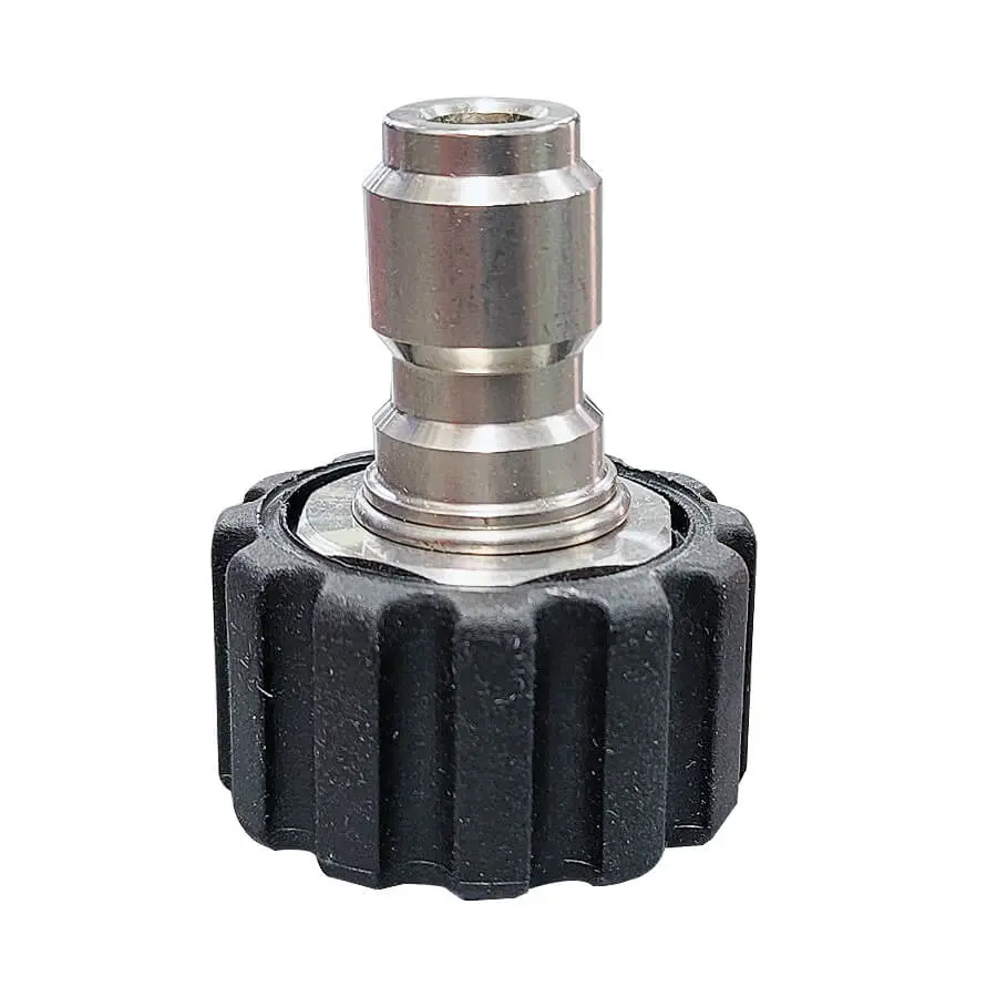 Og Mosmatic T304 Ss M22 Female (14Mm) To 3/8" Qd Plug 50.904 1