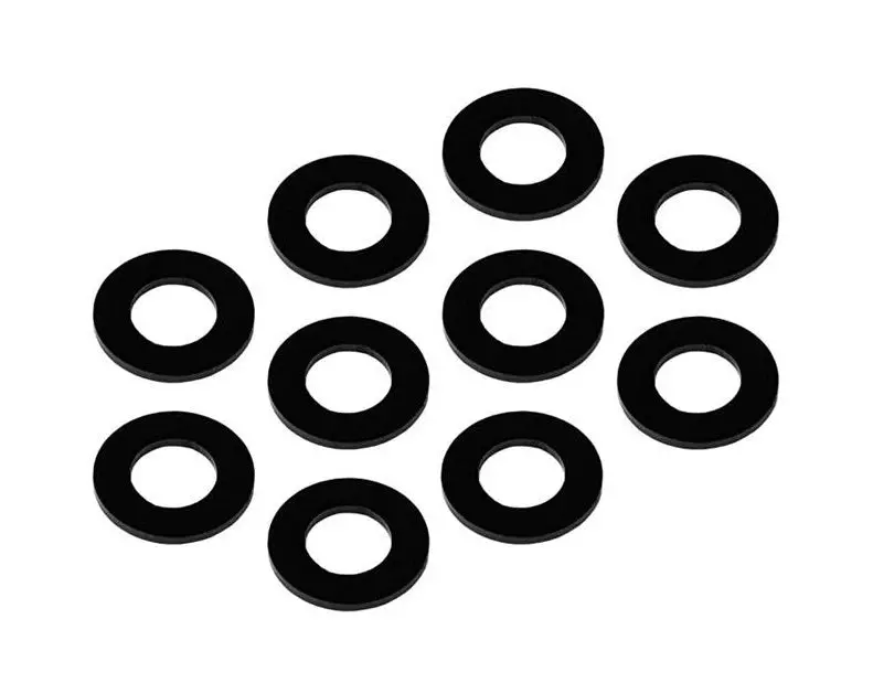 Mr33 Aluminum Shim 3.0 X 6.0 X 0.75Mm - Black (10 Pcs)  Mr33-As-Bk-075 1