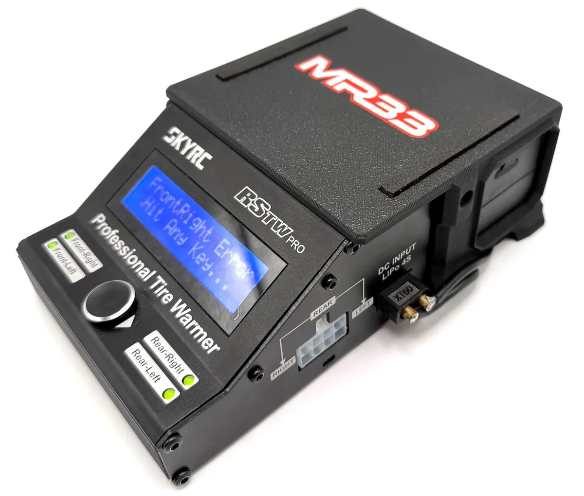 Mr33 Tire Warmer Plus+ 4S Battery Mount Set 1