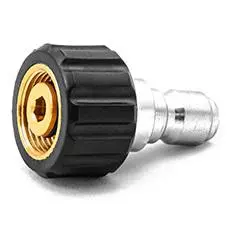 Mtm Hydro 15Mm Twist Seal Coupler X 3/8" Stainless Qc Plug 24.5008 1